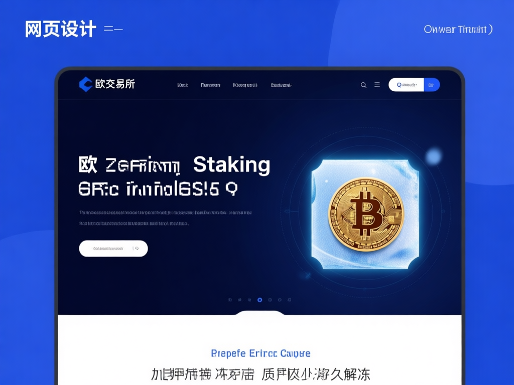 欧交易所Staking质押界面